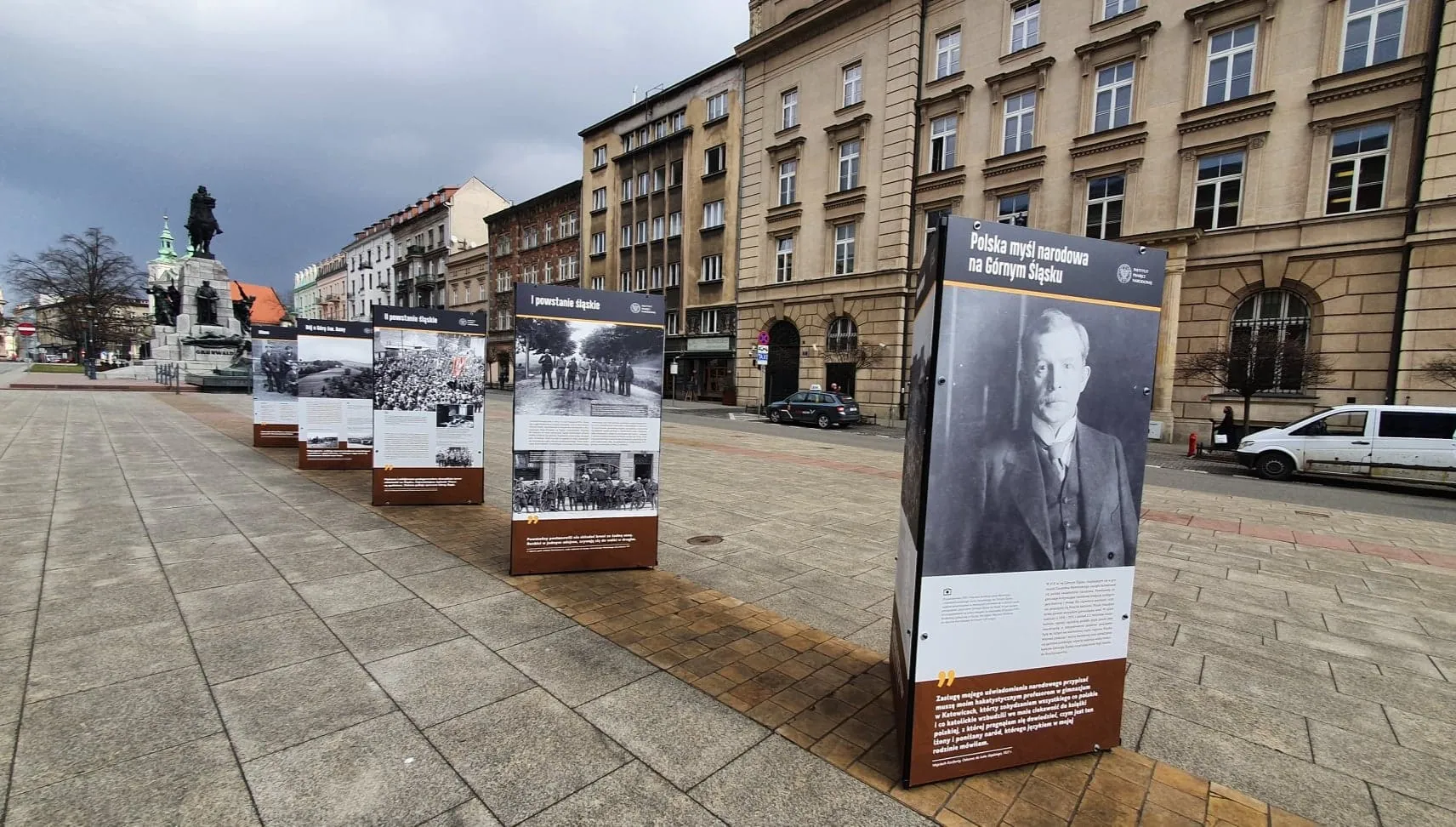 Plenerowa wystawa IPN o powstaniach śląskich