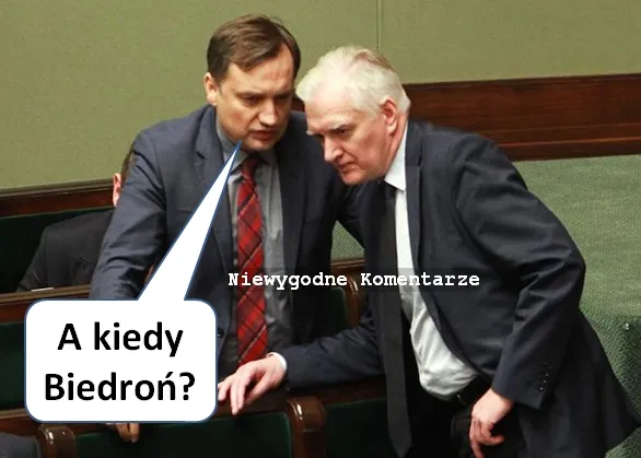 Biedroń w kolejce