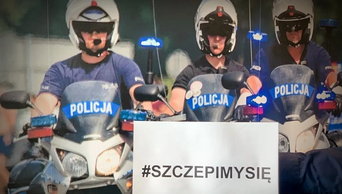 Lubuskie: ruszyły szczepienia policjantów - WIDEO