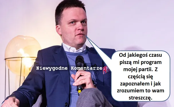 Hołownia o programie