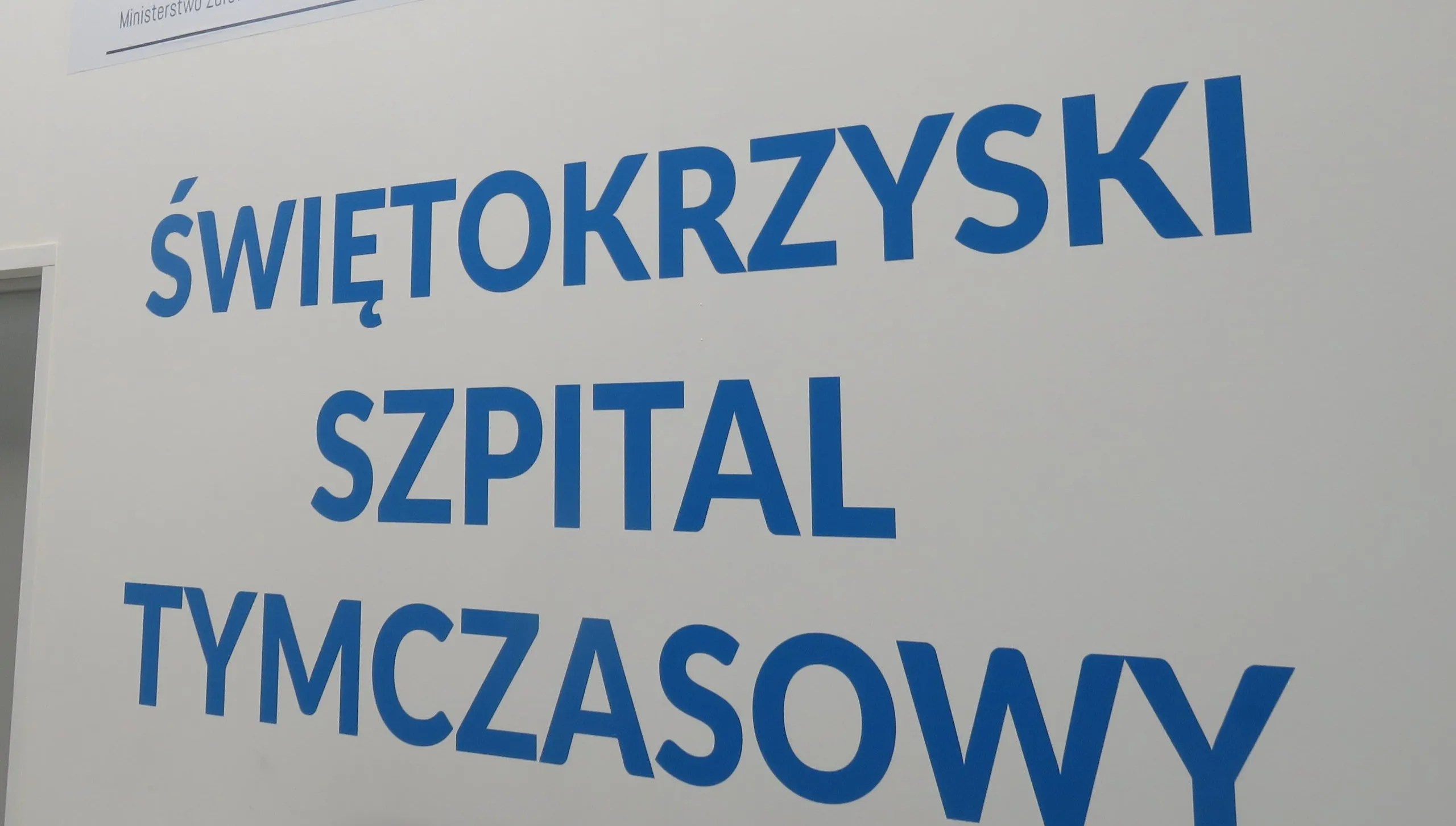 Szpital tymczasowy zapełniony w prawie 70 proc.