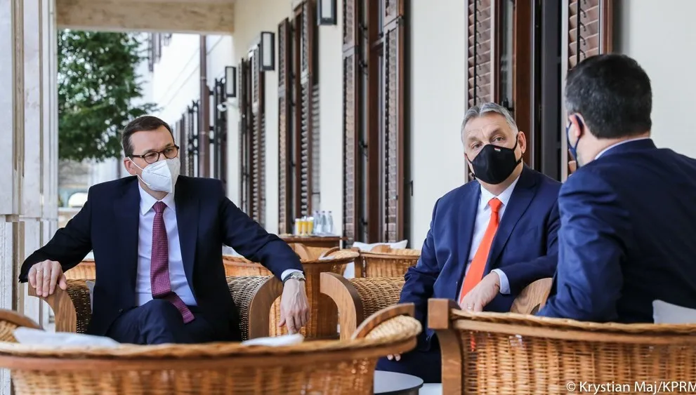 Trwa spotkanie Morawiecki -Salvini - Orban