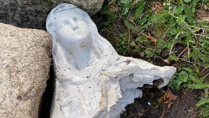 Koszalin: Zniszczono figurę Matki Bożej