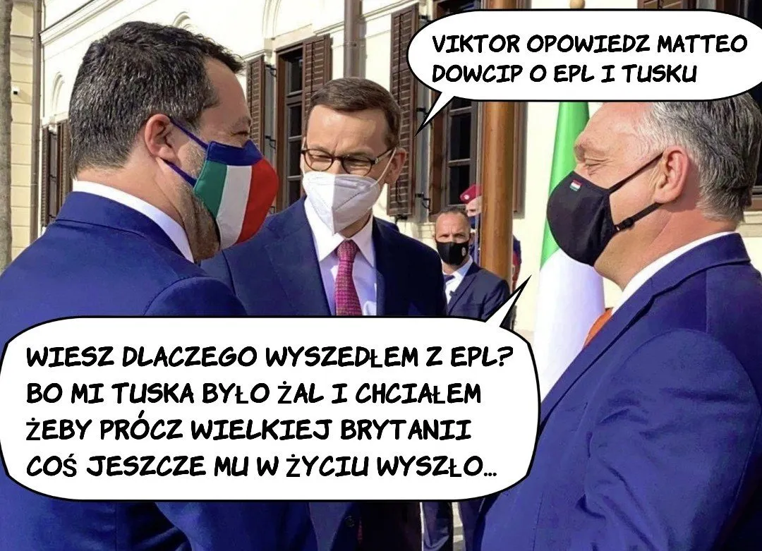 Dowcip o EPL i Tusku
