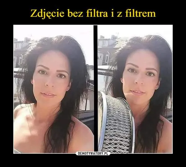 Bez filtra i z filtrem