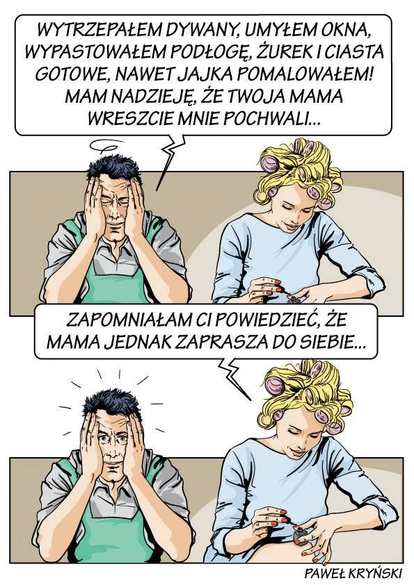 Mama zaprasza do siebie