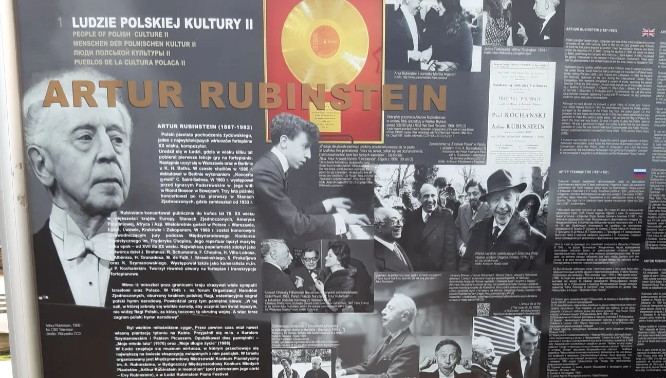 Plenerowa wystawa o wielkich ludziach polskiej kultury