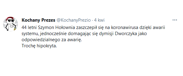 Hołownia hipokryta