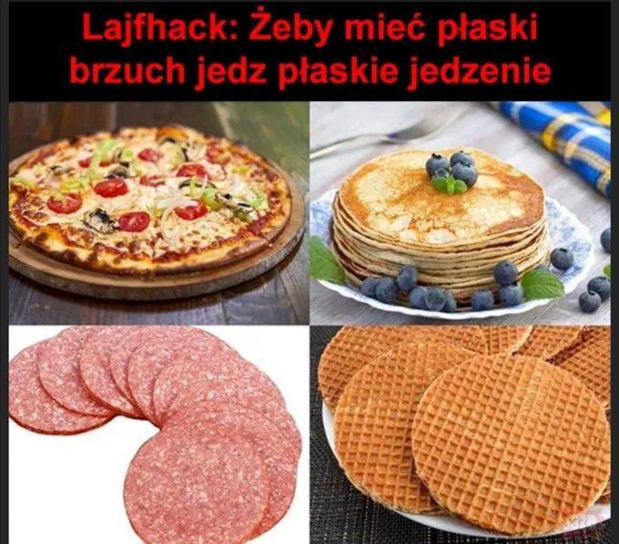 Po świętach: Płaskie jedzenie na płaski brzuch