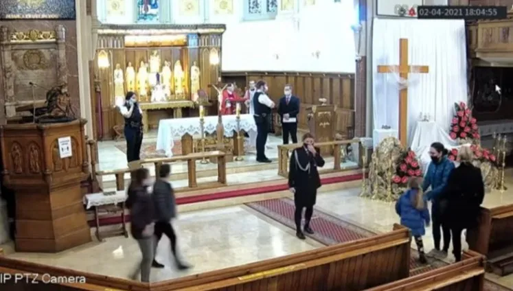 Przeprosiny po przerwaniu nabożeństwa w polskim kościele. Brytyjska policja ubolewa