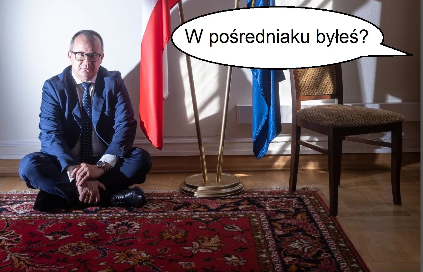 W pośredniaku
