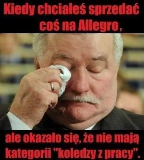 Nie ma kategorii "koledzy"
