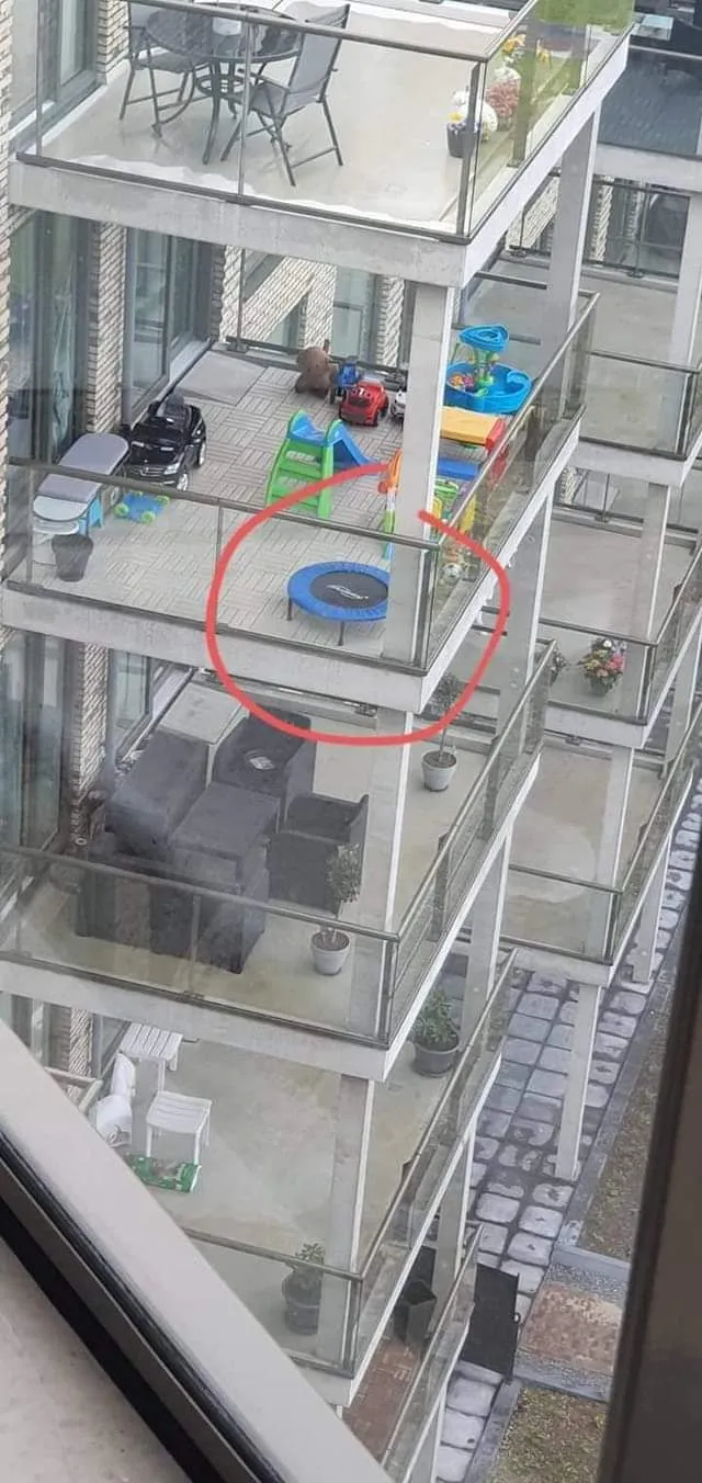 Trampolina tutaj?