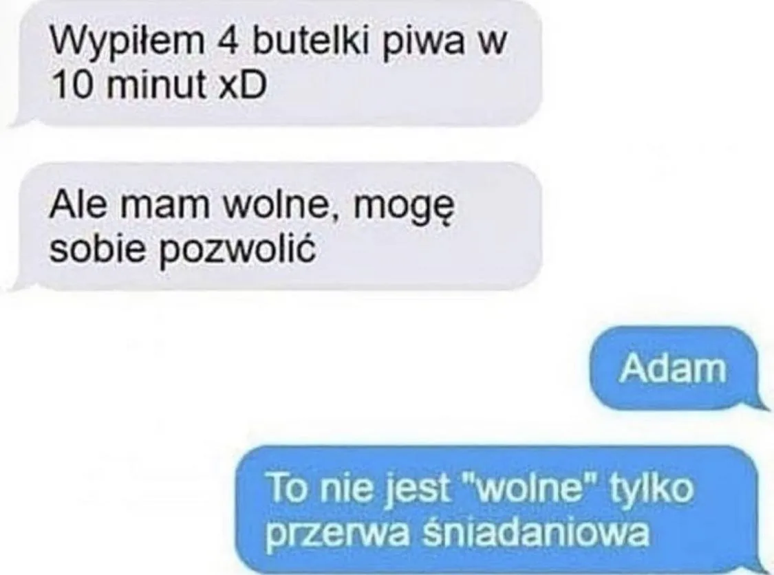 Wolne?