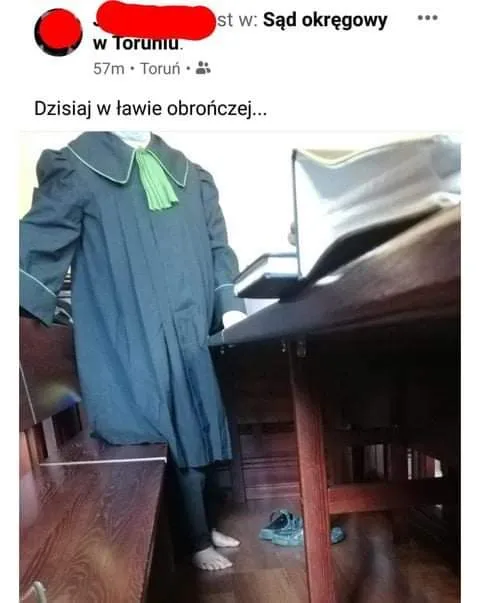 Nowa moda w sądzie?