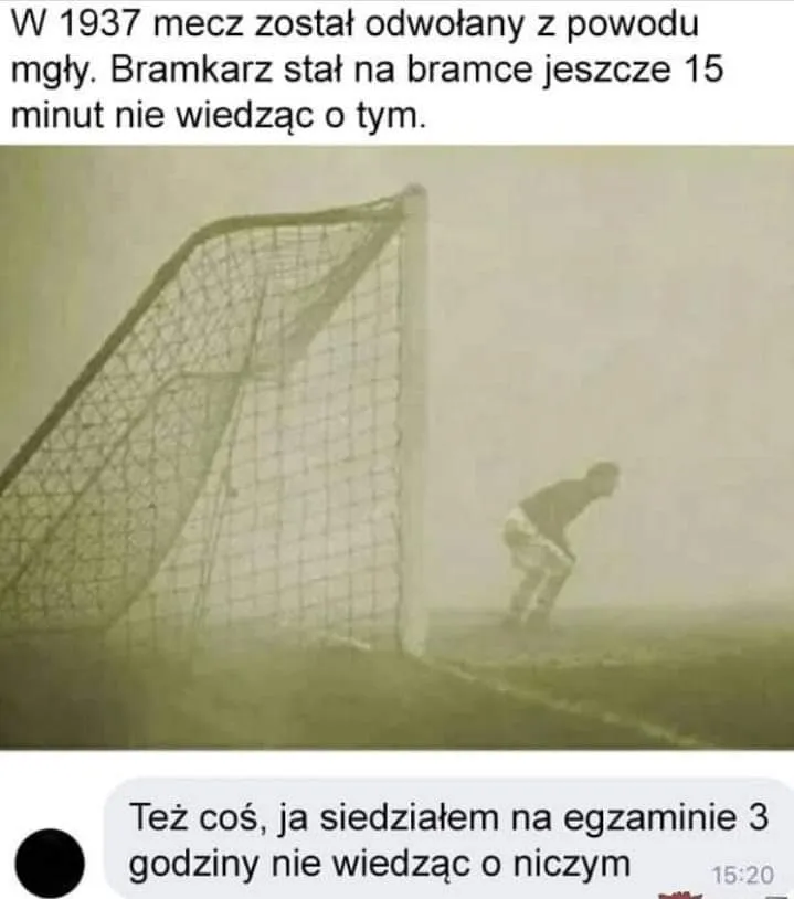 Historia pewnego meczu...