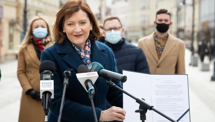 Leniart z poparciem klubu radnych PiS 