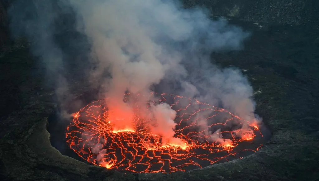DRK: Strach przed kolejną erupcją wulkanu