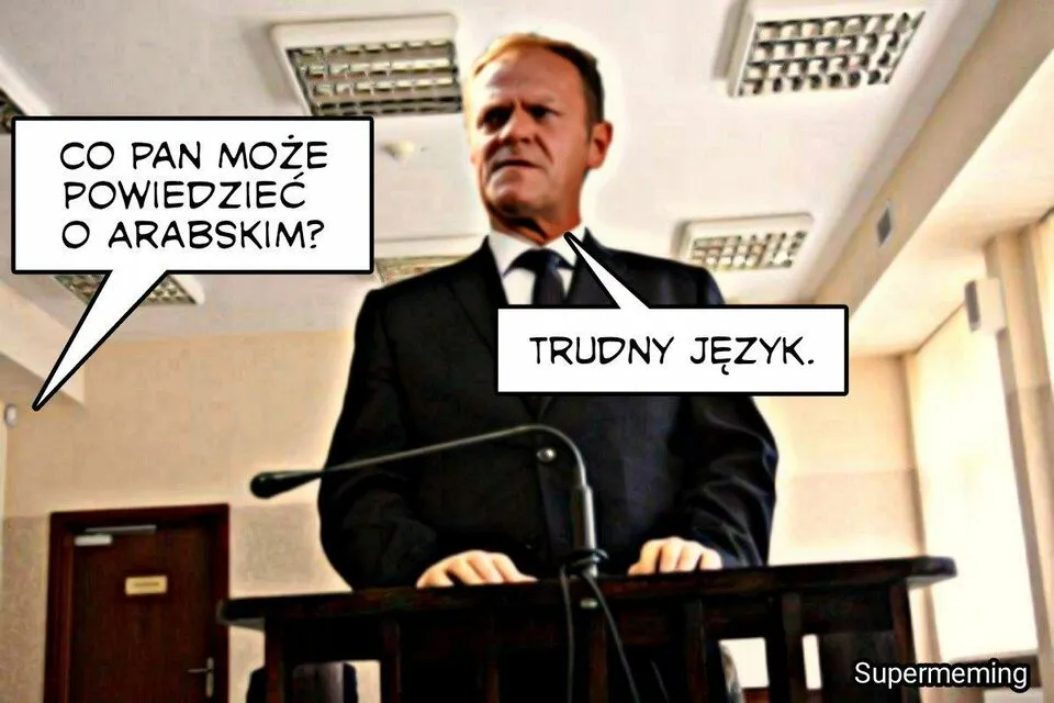 Tusk o Arabskim