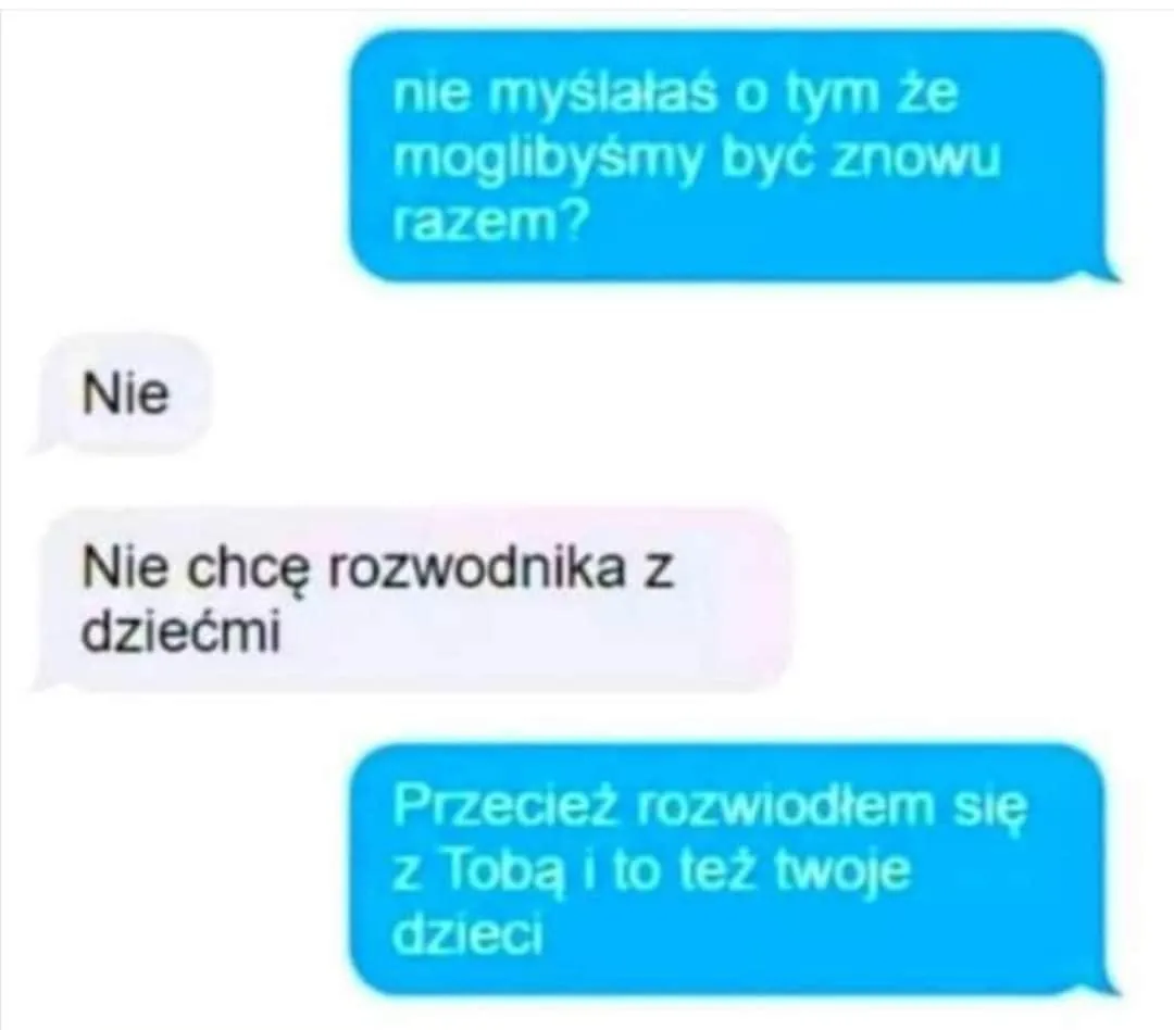 Nie chcę rozwodnika