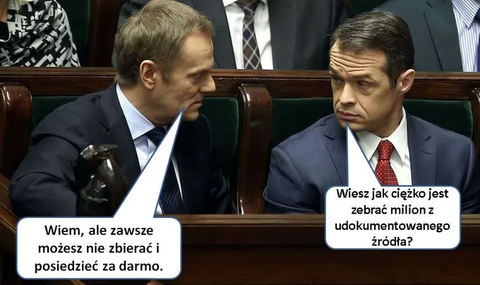 Ciężko zebrać milion