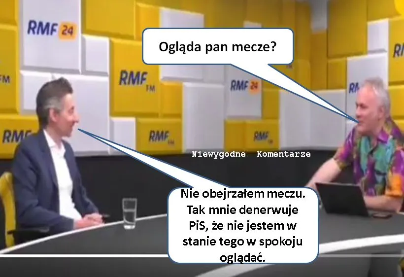Mecz? Nie, bo... PiS
