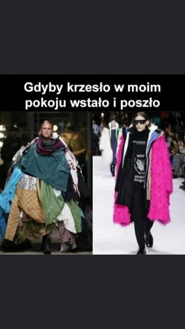 Krzesło wstało