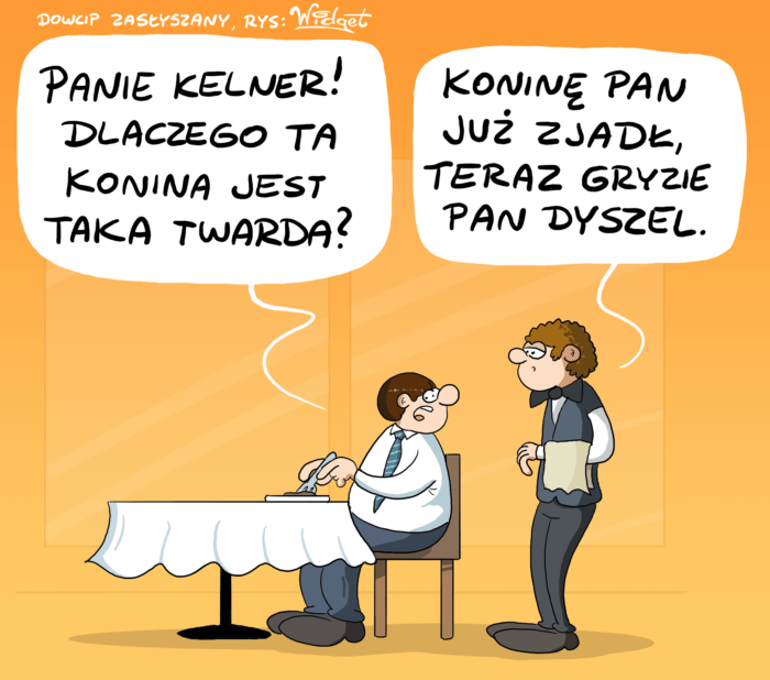 W restauracji