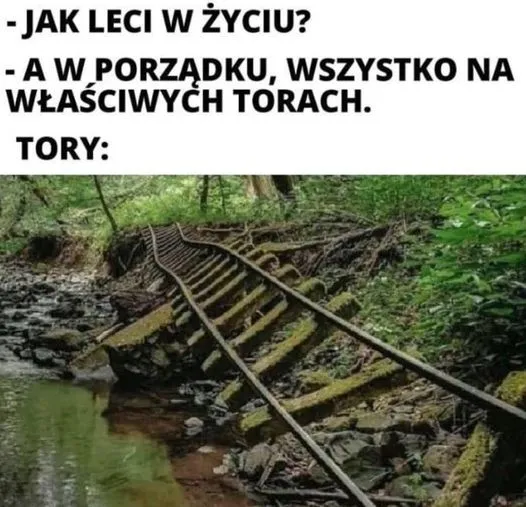 Bo szyny były złe