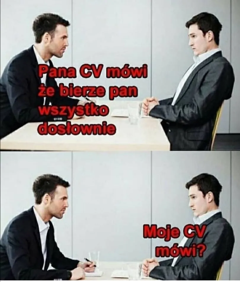 CV mówi