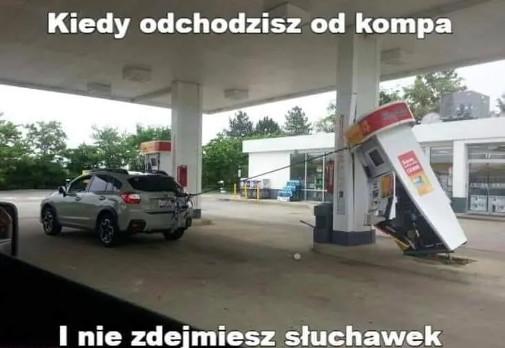 Gdy zapomnisz zdjąć słuchawek