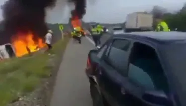 Eksplozja cysterny z paliwem. Jest wiele ofiar