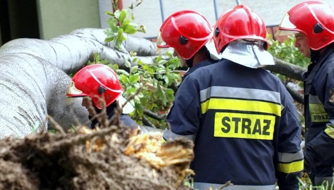 Podkarpacie: strażacy walczyli ze skutkami burz