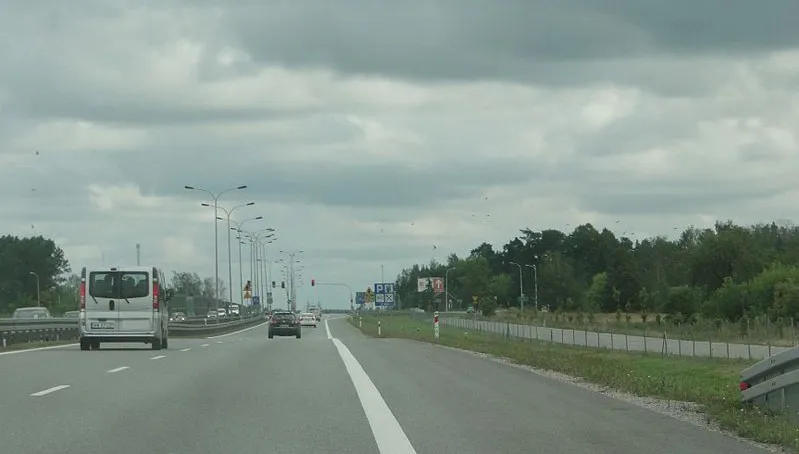 Ugaszono ciężarówkę między Ostródą a Elblągiem