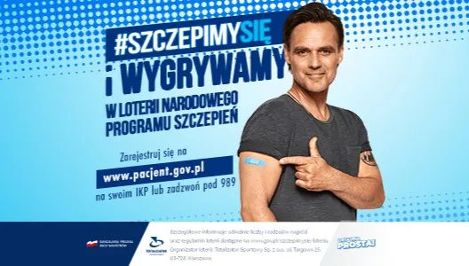 Ponad 3,2 mln osób zarejestrowanych do loterii szczepionkowej