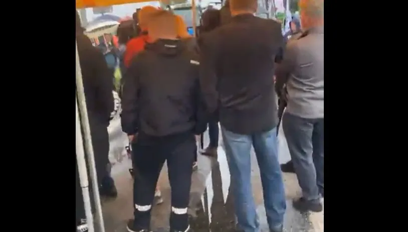 Zakończyła się blokada ronda pod Piotrkowem Tryb.