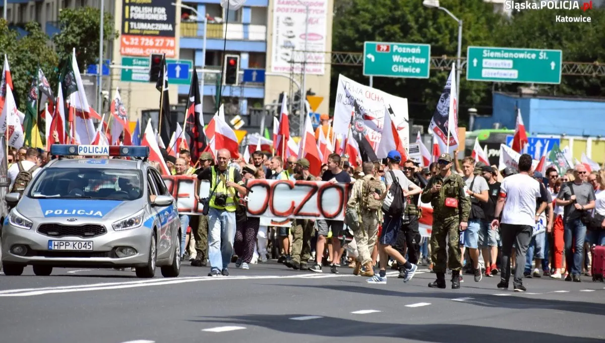 Policja podsumowała "Marsz Wolności" w Katowicach