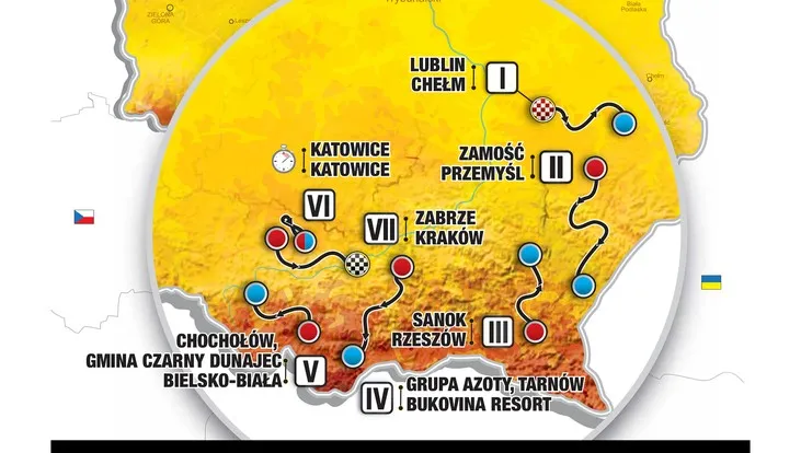Tour de Pologne utrudni życie kierowcom