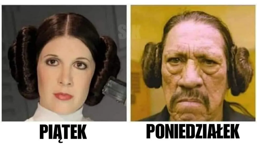 Piątek vs Poniedziałek