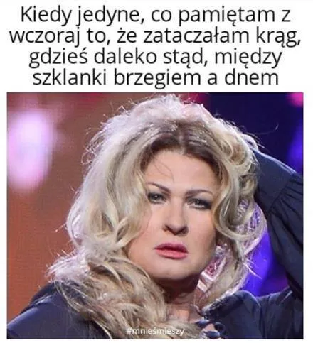 Między szklanki brzegiem a dnem