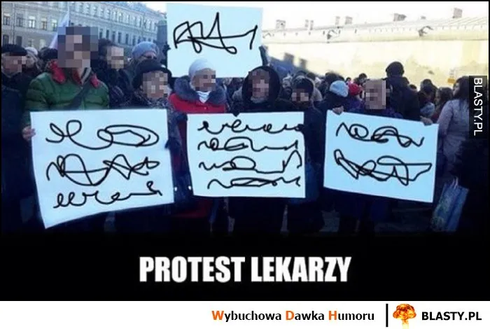 Protest lekarzy