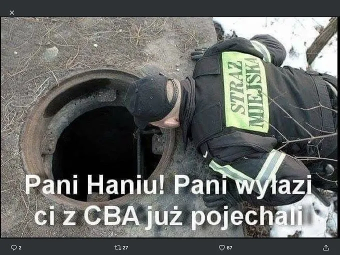 Haniu, wychodź
