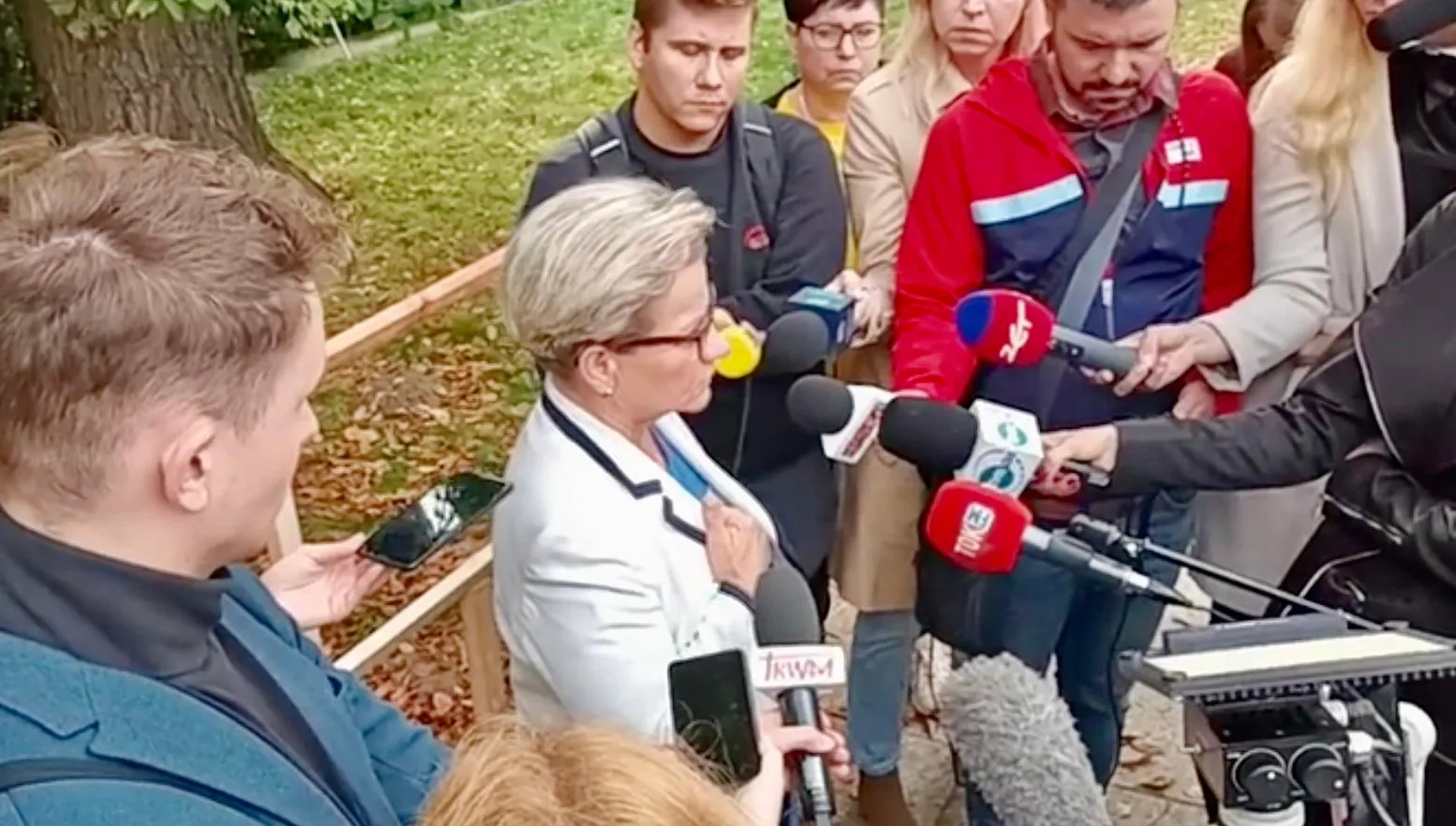 Protestujący nie chcą rozmawiać z ministrem