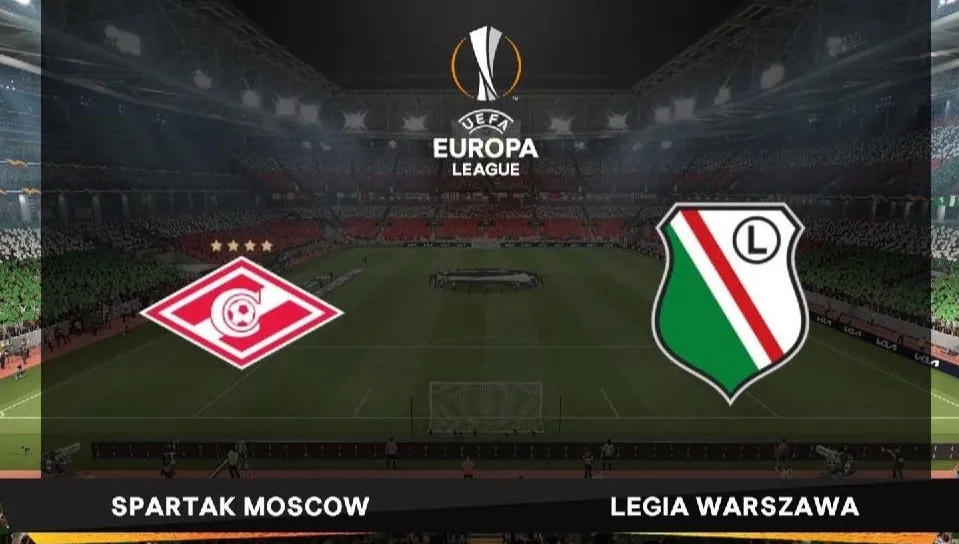 Legia gra ze Spartakiem w Lidze Europy