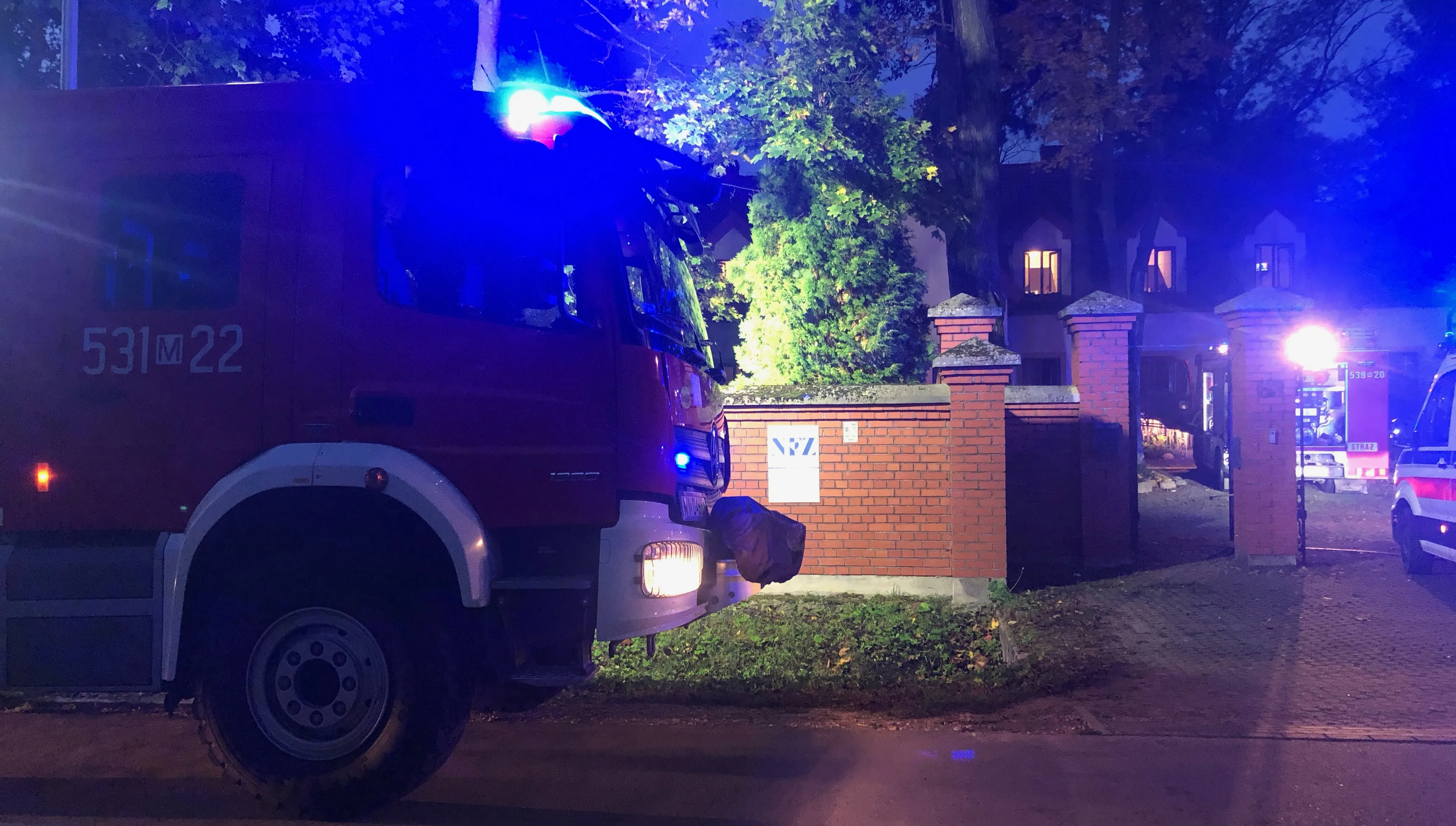 Pożar w Domu Opieki Społecznej. Zginęły dwie osoby