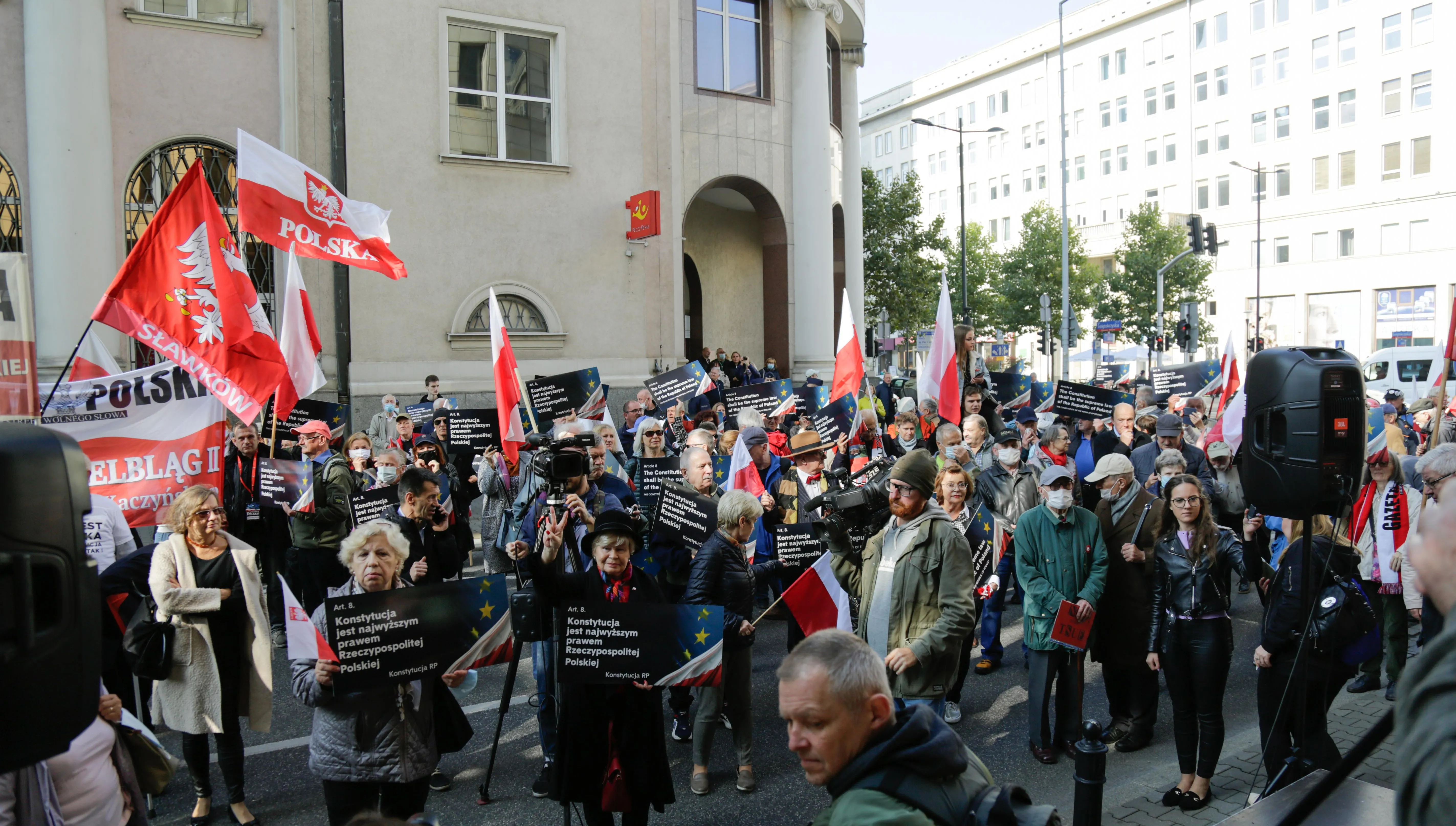Tak przebiegała manifestacja Klubów „GP” pod hasłem „Nie wygasicie Polski”. Zobacz zdjęcia