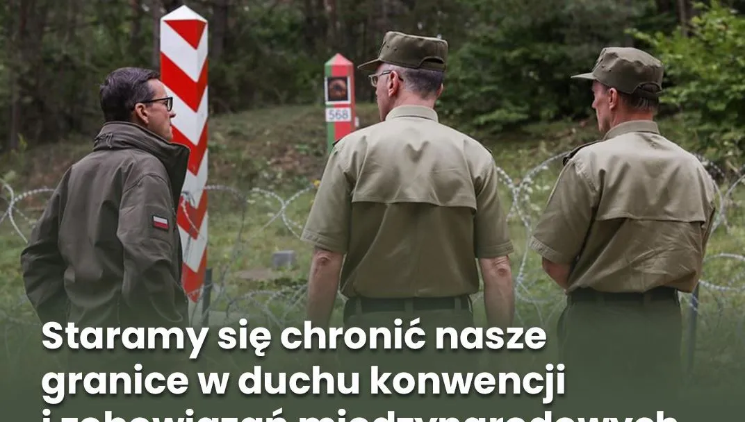 Premier o ochronie granic. "To atak wymierzony w Polskę i Unię Europejską"