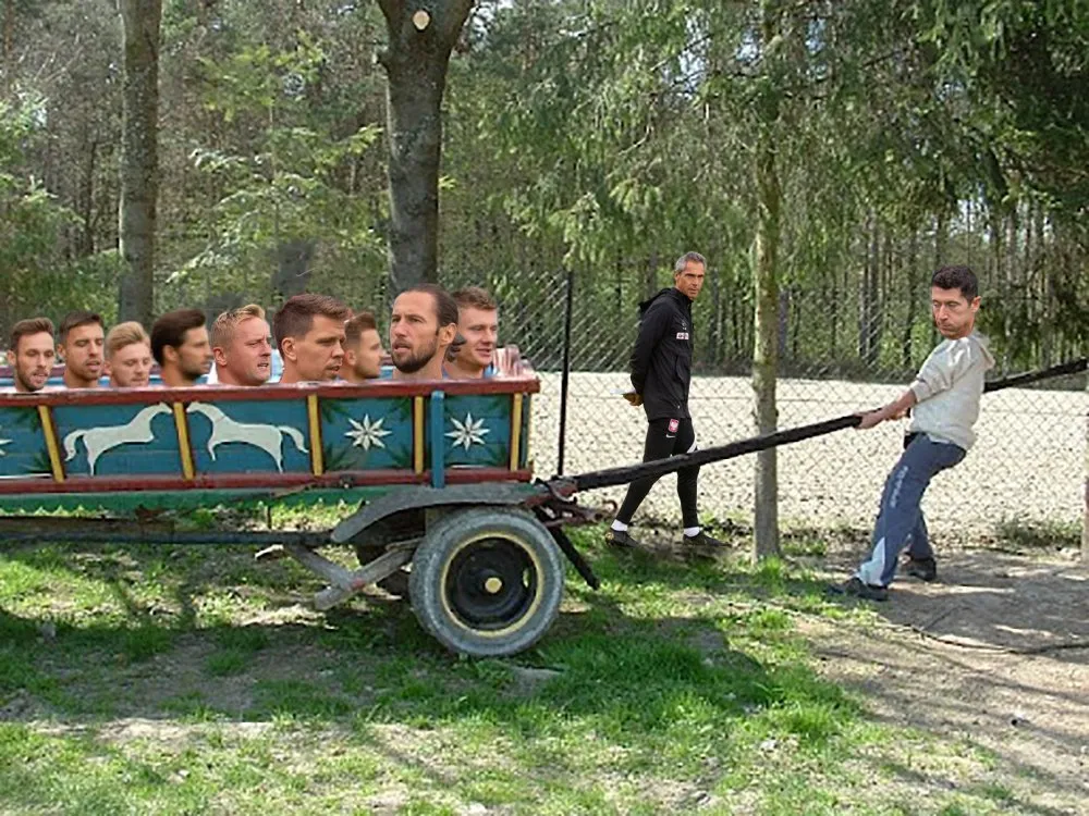 On ciągnie ten wóz