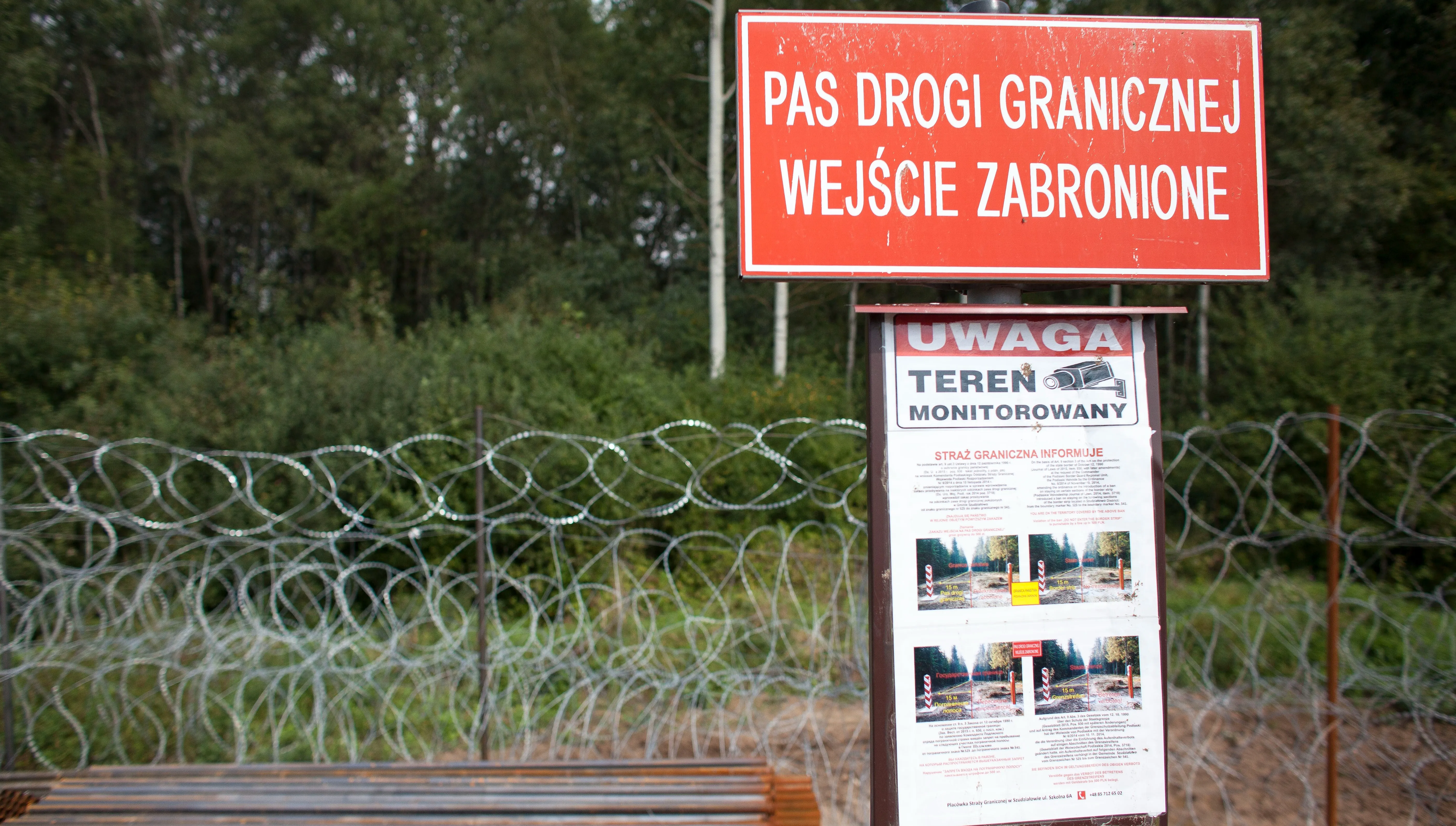 Ważne rozmowy na temat sytuacji na granicy z Białorusią