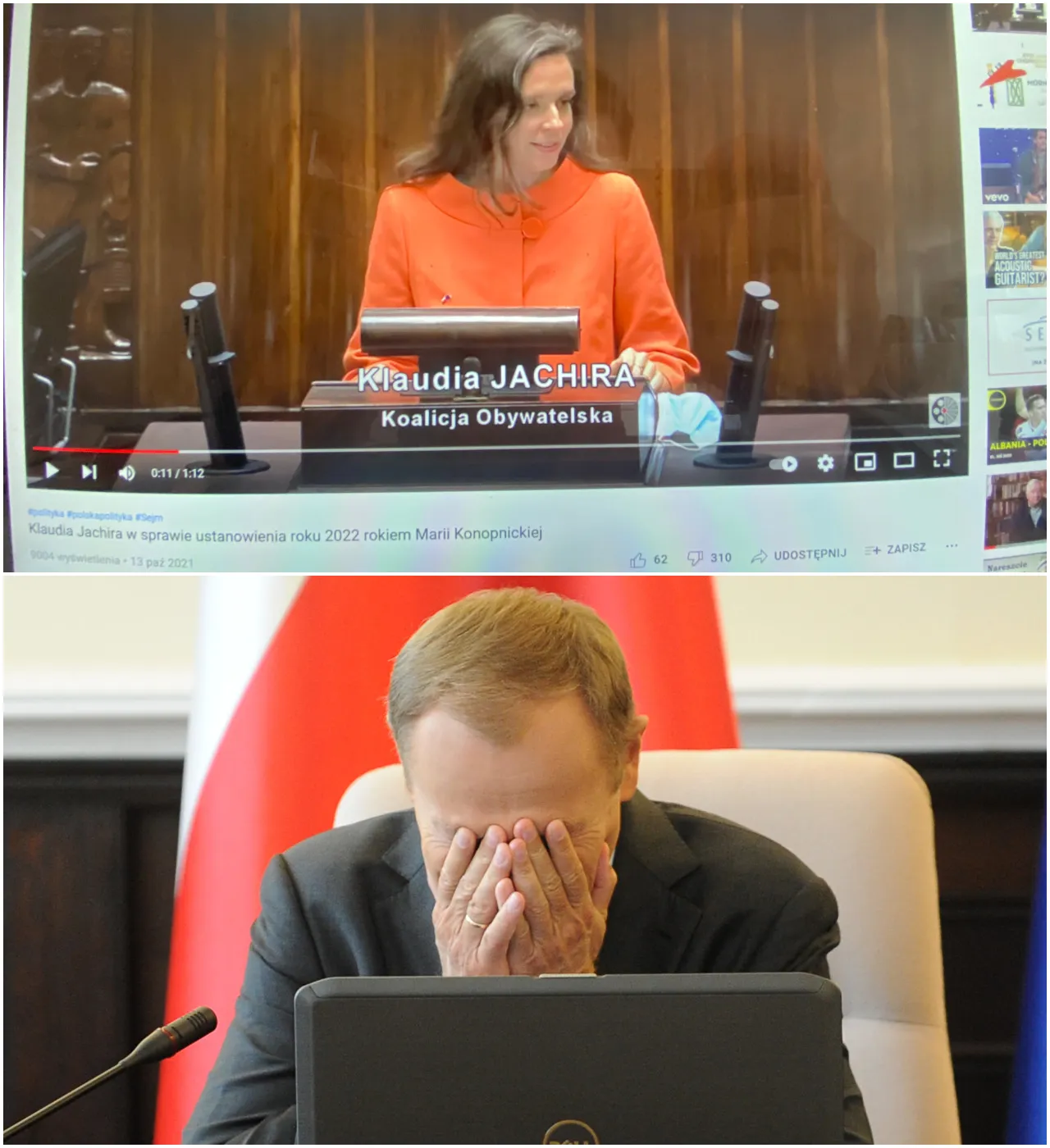 Jachira znów przemawia